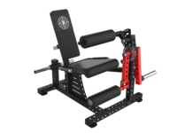 Appareil de Squat à Ciseaux Robuste à Charge de Plaques avec Rouleaux en Mousse et Plaques de Repose-Pieds pour l'Entraînement de Force en Salle de Sport Commerciale