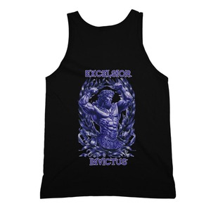 OEM Gym Vests <b>for</b> <b>Men</b> High-Stretch Cotton-Blend or Polyester <b>Singlets</b> Plain or Printed Low MOQ & Private Label - Product Image 5