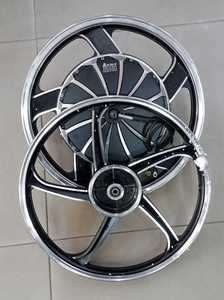 Best 1500W Drum disc break Electric <b>Wheel</b> Motor for a <b>Bicycle</b> High Quality Material Hub Motor with Brushless Commutation - Product Image 2