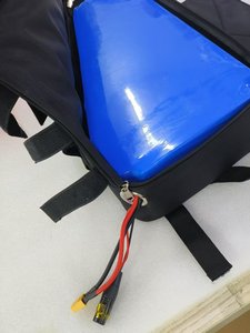 Аккумулятор для велосипеда Uk72V 60V 52V 60 ВОЛЬТ 48 Вольт E Bike треугольник с сумкой 36 см 20A-45Aч для мотоциклов 2000w-5000w - Product Image 6