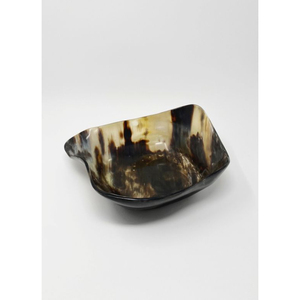 Cuencos de cuerno pulidos antiguos, accesorios de cocina coloridos naturales, ecológicos para restaurantes, hoteles, fiestas - Product Image 3
