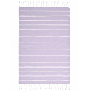 Turkish Cotton Woven Eco-Friendly <b>Striped</b> <b>Hand</b> <b>Towel</b> Set Custom Logo Absorbent Quick Dry for Home Kitchen Beach Travel Picnic - Product Image 2