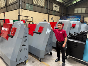 Máquina dobladora de barras de refuerzo Vertical CNC automática, componente de Motor central, Centro de doblado de estribo para barra de acero y acero inoxidable - Product Image 4