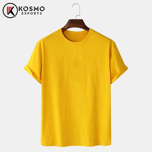 เสื้อยืดผู้ชายผ้าฝ้ายแท้ 100% คุณภาพสูง ระบายอากาศได้ดี เป็นมิตรกับสิ่งแวดล้อม น้ำหนัก 300 กรัม แบบเรียบ ไม่มีลาย ขายส่ง - Product Image 2