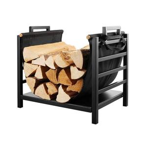 Meilleure vente porte-bûches en métal décoratif moderne au design simple pour maison jardin bois de chauffage en métal support rustique - Product Image 1