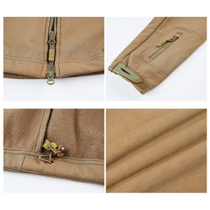 Chaqueta Softshell cortavientos ligera con capucha para correr, viajes, senderismo, Softshell, chaqueta Softshell de alta calidad para hombre - Product Image 2