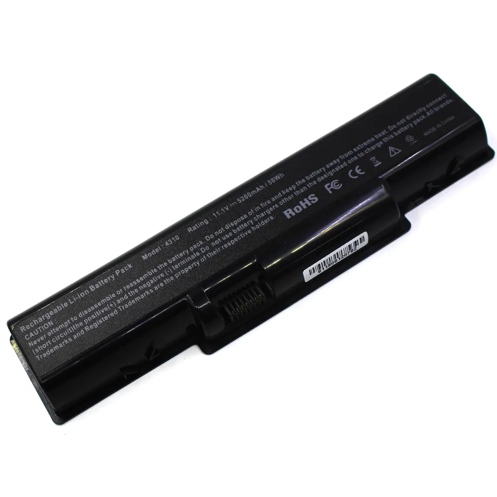 11.1V 4400mAh Pin máy tính xách tay thay thế cho Aspire 4741 4315 4520 4520G 4710 4710G 4720G 4720Z Li-ion pin máy tính xách tay