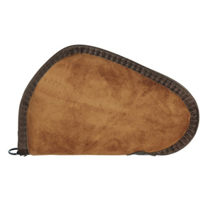 Hot Selling Custom Made Handgun <b>Case</b> made of Genuine Cow Suede Leather | High Quality <b>Gun</b> Bag for Firearm Storage and Protection - Product Image 1