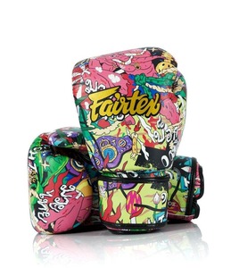 Gants de boxe Fairtex, couleur personnalisée, cuir de vache véritable, qualité supérieure, fermeture à lacets, imperméables, légers, Muay Thai, arts martiaux - Product Image 2