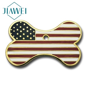 Thấp moq tốt bán tùy chỉnh logo của bạn thiết kế con chó xương vòng hình dạng ID Pet <span class=keywords><strong>tag</strong></span> - Product Image 4