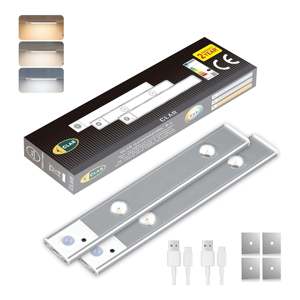 Lampes LED pour armoire de 30 cm, activées par capteur, pour placard - Product Image 1