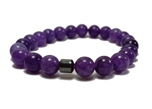 High Quality Amethyst Charms for Jewelry Making Bead Stone Bracelet Crystal Gemstone Fashion Jewelry Men and Women Gift Energy - Product Image 6