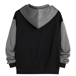 Sudadera con Capucha para Hombre, Estilo Casual, Hombros Caídos, con Bolsillo, 100% Algodón, 400 Gramos, Lavada, Bordada, para Invierno - Product Image 2