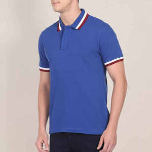 Polo à manches courtes en coton respirant pour hommes OEM ODM, solide avec logo personnalisé, meilleure qualité, grande taille pour toutes les tailles - Product Image 5