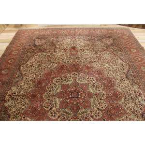 Tapis vintage surdimensionné 8,6x12,4 pi (261x378 cm), tapis turc rouge patchwork - Product Image 3