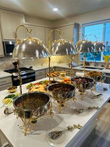 Modern Design Stainless Steel Chafing Dish With Mirror Surface And Efficient <b>Fuel</b> Use For Eco Conscious Caterers - Product Image 4