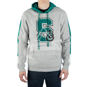 Pull pas cher de haute qualité avec logo personnalisé, vente en gros de sweat à capuche 100% coton pour hommes, sweats à capuche avec broderie unie Oem pour hommes - Product Image 5