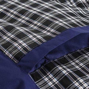 Veste bouffante pour hommes à la mode, vêtements d'hiver haut de gamme coupe ajustée, veste en duvet vierge unie - Product Image 5