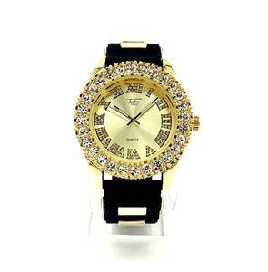 Reloj de Diamantes Moissanite Octagon para Hombre, Oro Rosa y Acero Inoxidable de Dos Tonos, Movimiento de Cuarzo Brillante, Reloj de Lujo - Product Image 2