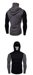 Sudadera con Capucha Personalizada con Tu Logotipo, Nueva y Única, Sudadera con Capucha de Calavera Divertida para Hombre, Sudadera Lisa - Product Image 4