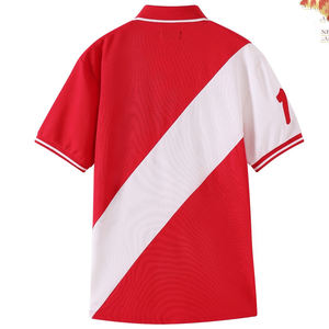 Camiseta Personalizada Antiarrugas para Fraternidad |   Polo Casual de Punto para Hombre, 100% Algodón, con Bordado/Estampado de Letras Griegas - Product Image 4