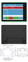 Écran Totem LCD Numérique Android 11 Sans Fil Mural Tactile Capacitif 21,5/32/43/55 Pouces pour Aéroport et Centre Commercial