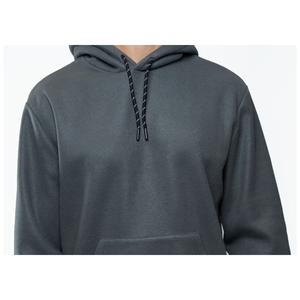 Sudadera con Capucha de Forro Polar para Hombre Lazer, Estilo Urbano, Color Gris, 100% Poliéster, Talla XL, Lavado Enzimático, Bordado 3D, Etiqueta Personalizada - Product Image 3