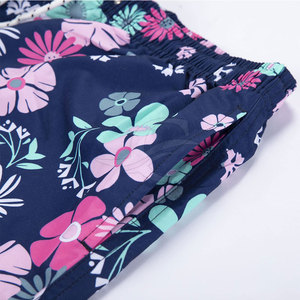 Pantalones cortos de verano personalizados para hombre, cómodos pantalones cortos de sublimación teñidos lisos antiarrugas de algodón informales con patrón sólido - Product Image 6