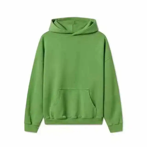 Nouveau design – Sweat à capuche en molleton épais 400 g/m² à épaules tombantes, 100 % coton, coupe oversize et carrée pour homme - Product Image 1