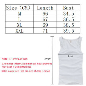 Latest Design Oversize Tank Top For Men Men Sleeveless OEM Service High Manufacturer Low Price Men Tank Toplothing - Product Image 6