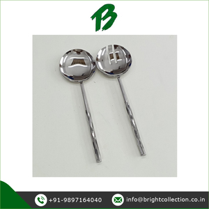 Kitchen <b>Flatware</b> <b>Set</b> Finest Quality Stainless Steel Long Round Handle Salad Server <b>Set</b> Available for Global Vendors - Product Image 2