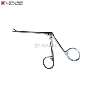 Pinzas Microquirúrgicas de Cocodrilo Dentadas de 4 mm, Mandíbulas Rectas, 8 cm de Longitud, Instrumento Quirúrgico de Precisión para Otorrinolaringología, Instrumentos Médicos - Product Image 5