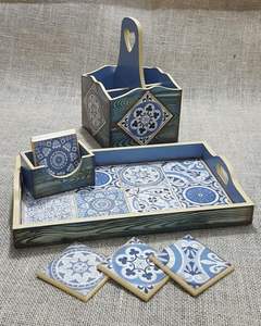 Bandeja de servicio de epoxi de resina hecha a mano NATURAL, elementos esenciales de cocina únicos para el hogar, restaurante, Hotel, servicio decorativo Tra - Product Image 6