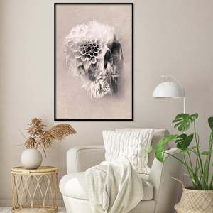 Ali Glec's Decay Skull <b>Poster</b> Wall Decor Made of Paper - Product Image 2