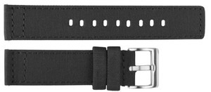 Correa de Reloj Inteligente Deportiva Unisex B06 Negra de 20 mm, Ajustable, Ligera, Suave, Transpirable, Resistente al Agua, de Nailon y Acero Inoxidable - Product Image 2