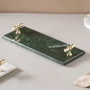 Tabla de Queso de Mármol Blanco Moderna Personalizada de Alta Calidad, Cuchillo de Madera, Decoración Navideña, Eid, Ramadán, Portátil para el Hogar - Product Image 6