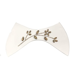 Accessoires et matériaux auxiliaires semi-finis pour chaussures, motif floral en strass thermocollant avec matériau TPU transparent - Product Image 5