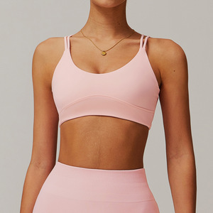 Soutien-gorge de sport pour femmes à impact élevé Ensembles de yoga et de fitness avec élastique personnalisé en gros - Product Image 5