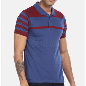 Camiseta Polo de alta calidad para hombre con cuello elegante y material cómodo ajuste informal para la moda callejera diaria - Product Image 1