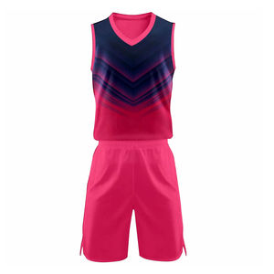 Tenue de basketball imprimée pour hommes, maillots d'équipe personnalisés avec shorts, OEM ODM, vêtements de sport personnalisés, kits respirants en gros - Product Image 1