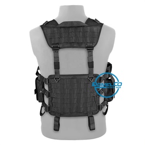 Venta de fábrica al aire libre táctico Seguridad entrenamiento caza duradero transpirable multi bolsillo chaleco - Product Image 4
