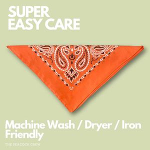 Bandanas classiques en coton respirant, foulard pour la tête, couvre-chef élégant unisexe pour le sport, les activités de plein air et les voyages - Product Image 5