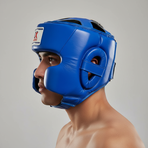 Protector de Cabeza de Boxeo Abierto para Jóvenes y Adultos, Logotipo Personalizado, Protector de Cabeza para Sparring de Kickboxing, Logotipo Frontal, OEM ODM Disponible - Product Image 3
