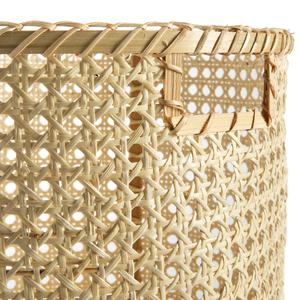 Panier à linge en bambou et rotin de haute qualité, tissé à la main, naturel, pour l'organisation de la maison - Product Image 2