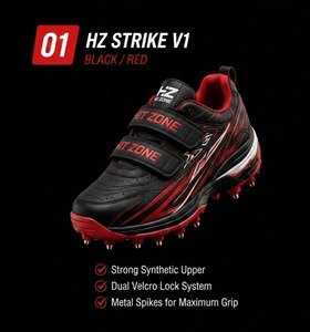 Chaussures de cricket d'hiver haut de gamme à crampons métalliques – Chaussures de sport professionnelles à haute adhérence, stables, légères, unisexes, pour les matchs - Product Image 2