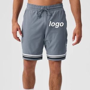 Logo personnalisé de haute qualité Gym Running Polyester Coton Polaire Shorts Hommes Casual French Terry Oversized Heavyweight Sweat Shorts - Product Image 4