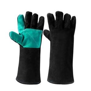 Guantes de soldadura de trabajo industrial térmico de protección personalizada de alta demanda para uso en exteriores - Product Image 1