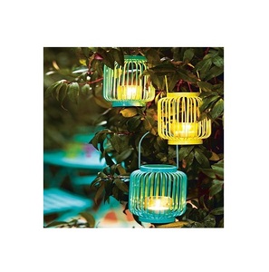 Support votif de bougie de style lanterne suspendue de mariage pour la maison et la décoration de mariage - Product Image 1