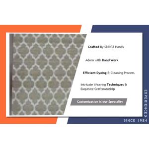 Rembourrage supplémentaire Confort Sièges au sol Zones de meubles Tapis tissé en coton épais Tissage plat Ensembles de tapis faits à la main Prix de gros - Product Image 3