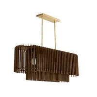 Lustre en bois design antique Lustre en bois suspendu de grande taille en Offre Spéciale Lustre en bois indien fait à la main à bas prix